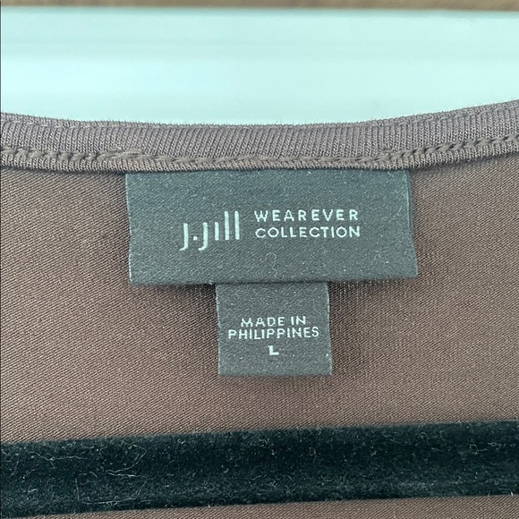 J. Jill Asymmetrical Brown Dress - Picture 3 of 7